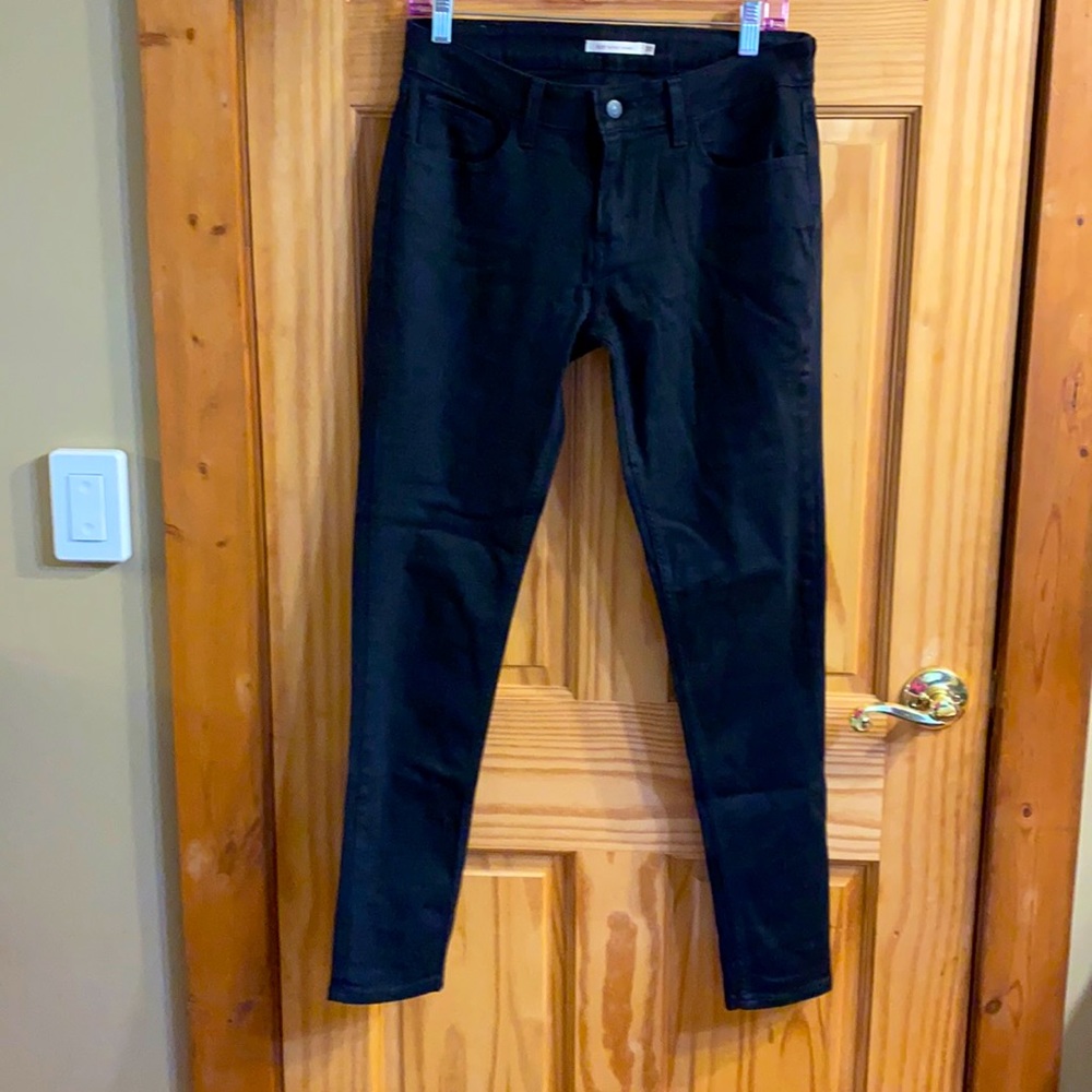 Black Levi’s 535 Super Skinny 30x30 Jeans